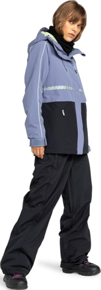 スノーボード ROXY0910 Outerwear Utility Group Roxy Billie Grey 10K Snowboard Jacket | Zumiez